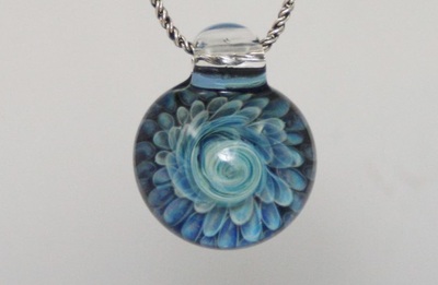PRIORITY SHIPPING HAND BLOWN GLASS NECKLACE PENDANTS 